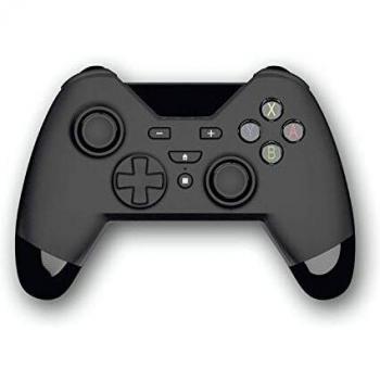 Gioteck - Wx4 - Manette Switch Sans Fil Bluetooth, Autonomie 12 Heures, LED Niveau de Batterie, Support Vibrations Et Mouvement, Manette Pour Nintendo Switch Et PC Noir