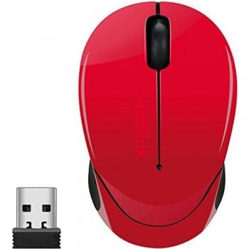 Ratón Inalámbrico Speedlink Beenie Móvil USB Rojo