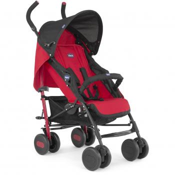 Chicco Echo - Silla de paseo, ligera y compacta, 7,6 kg, color rojo
