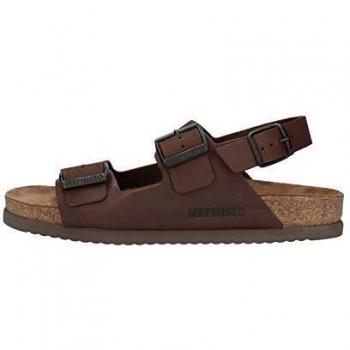Mephisto Nardo Dark Brown Full Grain Leather Men's Sandals