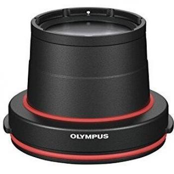 Puerto de lente submarino Olympus PPO-EP03 para macro, compatible con PT-EP11/08/14, color negro