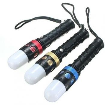 Bluelover B 1200LM 3modes ampliable Imán linterna + Pantalla de lámpara Amarillo