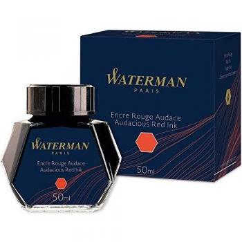 Frasco Tinta Cristal 50 ml Waterman Roja