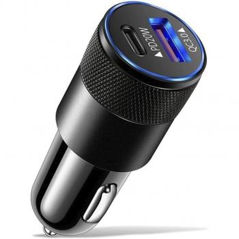 Cargador USB para coche PD 38W