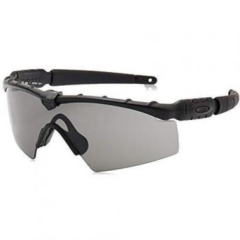 Oakley Ballistic M Frame 2.0 Sunglasses, Matte Black Grey/CAT3, Unisex, Size: 32 MM