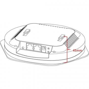 Level One WAP de 6111 Managed Ceiling Mount Wireless
