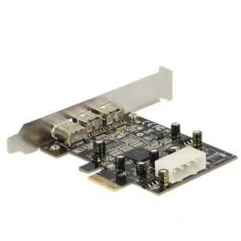 Delock PCI Express FireWire Card A/B - 2x1394B + 1x1394A Video Capture Adapter