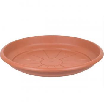 Plato para Maceta Thea Ø 30 cm - Color Marrón - Protege el Suelo de Manchas