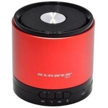 KL Tech KAB2 - Altavoz Bluetooth 3.0, rojo