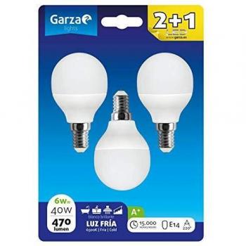 LED BOMBILLA ESF 6W E14 220º 470LM 65K BL.2+1