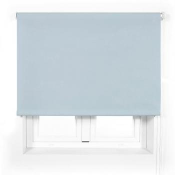 Estor Enrollable Translúcido Premium a Medida - Color Celeste - Tamaño 145x165 cm - Diseño Elegante y Práctico