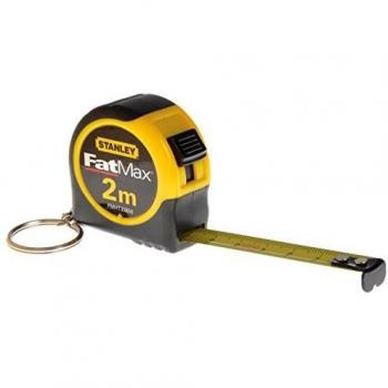 STANLEY FMHT1-33856 - Flexometro 2m x 13mm c/ llavero contenedor, 1 unidad