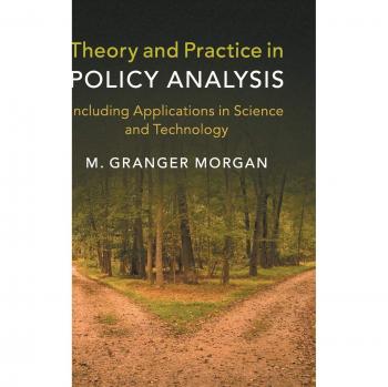 Hardcover Policy Analysis: Theory and Practice by M. Granger Morgan