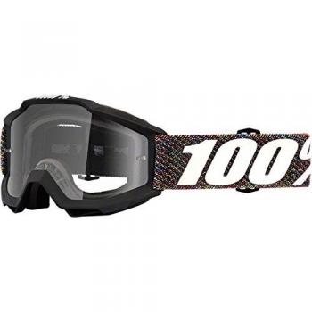 Inconnu 100% Accuri Youth máscara de Bicicleta de montaña Mixta niño, Negro
