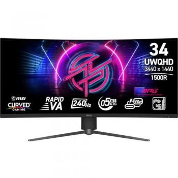 Monitor Gaming MSI MPG 346CQRF X24 34 UWQHD Curvo VA 240Hz 0,5ms USB-C DisplayHDR400 Adaptive-Sync