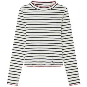 Camiseta de Manga Larga Tallulah para Niña Pepe Jeans, Blanco Mousse, Casual, Algodón, 14 Años (164 cm)