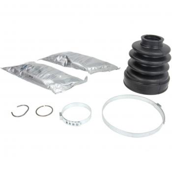Kit de fuelles para eje de transmisión SPIDAN 25552, incluye fuelles de goma, abrazaderas metálicas, resistencia a la abrasión y temperaturas extremas, diseñado para vehículos específicos