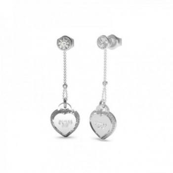 Pendientes Guess Heart de acero