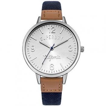 Superdry Womens Analog-Quartz Watch with Nylon Strap SYL170US