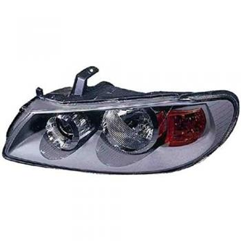 Faro Principal Izquierdo Eléctrico IPARLUX H7 para Nissan Almera (02-06) - Recambio Nuevo con Fondo Gris Grey Mask