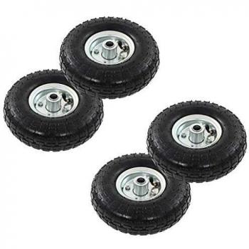 vidaXL Sack Truck Wheels 4 pcs Rubber 4.10/3.50-4 (260x83)