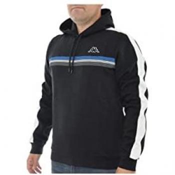 Sudadera con Capucha Kappa Imaginan Active para Hombre Color Negro