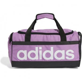 Bolsa deportiva adidas Linear Duffel Small 25 litros color púrpura IZ1899
