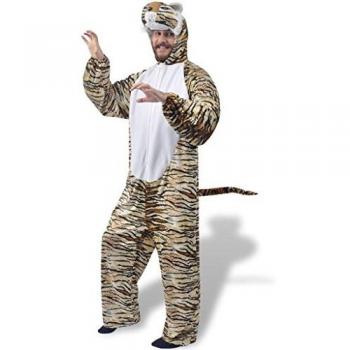vidaXL Disfraz Tipo de Carnaval Modelo Tigre Multi-Color de Tallas Entre XL-XXL