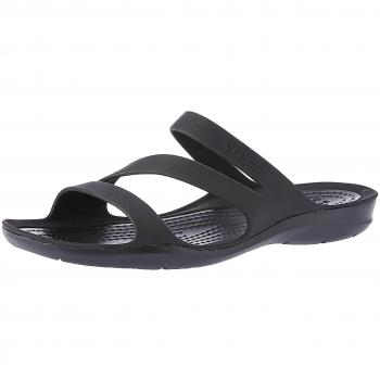 Crocs Women's Swiftwater Sandal - Black, Size EU 38-39