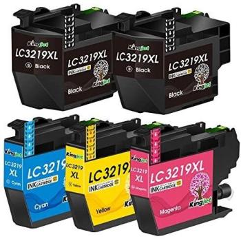 Kingjet LC3219XL Cartuchos de tinta compatibles Brother LC-3219XL Reemplazo para Brother MFC-J5330DW MFC-J5335DW MFC-J5930DW MFC-J6530DW MFC-J6930DW MFC-J6935DW