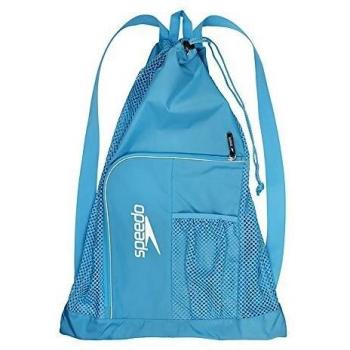 Speedo Deluxe Ventilator Mesh Bag Mochila, Unisex Adulto, Azul Cielo, One Size