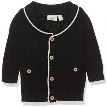 NAME IT Nbmdabs LS Knit Card Chaqueta Punto, Azul