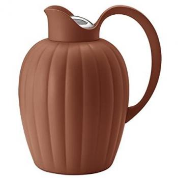 Georg Jensen Bernadotte Terracotta Thermal Jug 1L