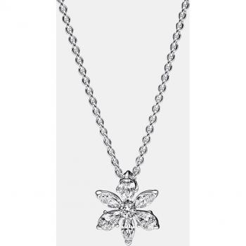 Pandora Sparkling Herbarium Cluster Pendant Necklace 392387C01-45 For Women