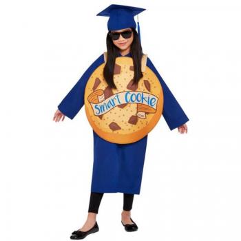 Disfraz de Galleta Inteligente Azul para niña de Smiffy's
