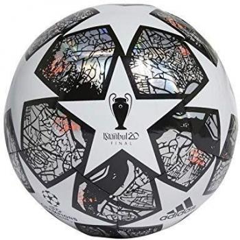 adidas Fin ist TRN Balón de Fútbol, Men's, White/Multicolor/Black/Solar Red, 4