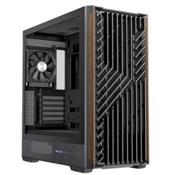 Caja de PC para Gaming Einarex Pulse P800 Core - Soporte para 13 Ventiladores de 120mm, Refrigeración Líquida hasta 360mm, Panel Lateral de Vidrio Templado Negro ATX
