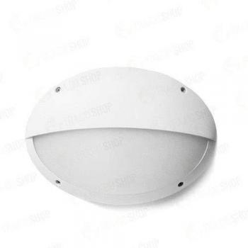 Plafón Ovalado Maddi HL Blanco Opalino E27 IP66