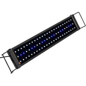 NICREW ClassicLED Luz LED Acuario, Pantalla LED Acuario, Iluminación LED para Acuarios Plantados Lámpara LED para Peceras 53-83 cm, 11W, 7000K