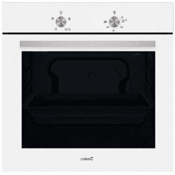 Horno Convencional Cata SES 6004 WH, 60 cm, Blanco, Aquasmart, 4 Funciones