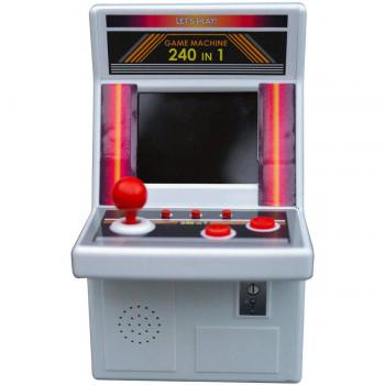 Blueway bwminiarcade8b consola retro micro arcade de 8 bit con 240 juegos