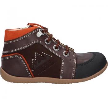 Botines de Niño y Niña KICKERS 878602-10 BINS MOUNTAIN C 92 MARRON FONCE OR