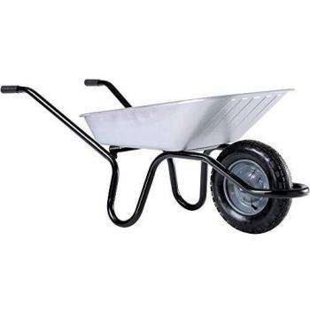 Carretilla Aktiva Soft 90 litros con estructura de zinc y ruedas MG GF x 14