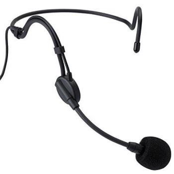 Micrófono de diadema electret Audiophony GOHead con conector mini XLR