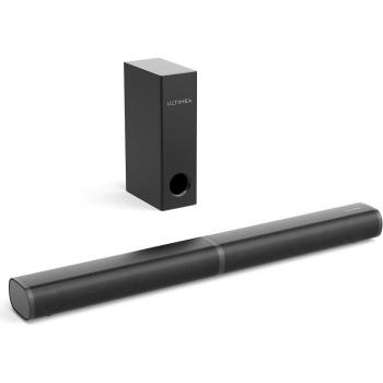 Ultimea Tapio VII 2.1 Barra de sonido con subwoofer, 190 W, 6 modos de ecualización, Bluetooth 5.0, color negro