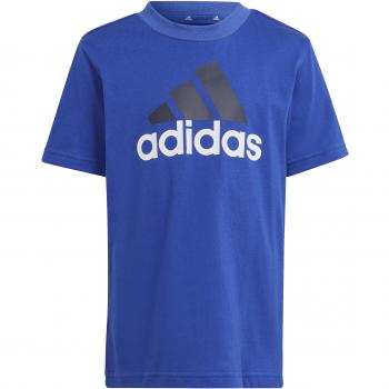Conjunto adidas essentials logo infantil azul