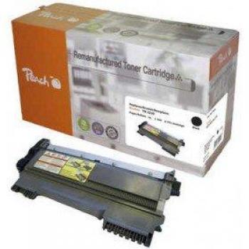 Tóner Peach Compatible Negro TN-2220 para Brother DCP-7060, 7065, 7070, HL-2240, 2250, 2270, MFC-7360, 7460,