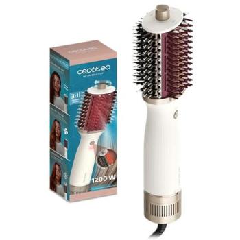 Cepillo Moldeador Cecotec Air DryBold Elite 1200W con Tecnología Iónica y Cerámica - 3 Modos: Seca, Moldea y Alisa
