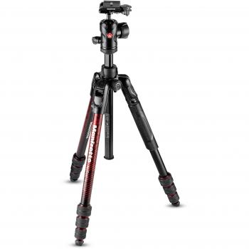 Manfrotto Befree Advanced Aluminum Travel Tripod Twist with Ball Head MKBFRTA4RD-BH (Red)