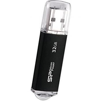 Silicon Power 32 GB USB Flash Drive 2.0 Marvel M01, resistant aluminum alloy - Black